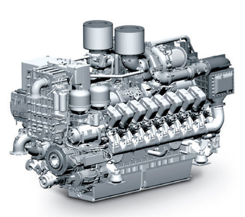 Innenbordmotor - Series 4000 M73/M73L - MTU - Antrieb / Diesel / für Freizeitschifffahrt