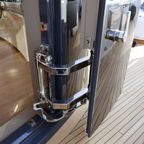 Tür für Yacht - Tecnimpianti SPA - Pantographen / Innenbereich / hydraulisch