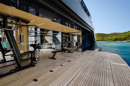 Balkon-Hecktür - Tecnimpianti SPA - für Yacht
