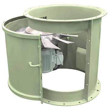 Ventilator für Schiffe - HACQ/HAZQ - Novenco - Maschinenraum / Axial