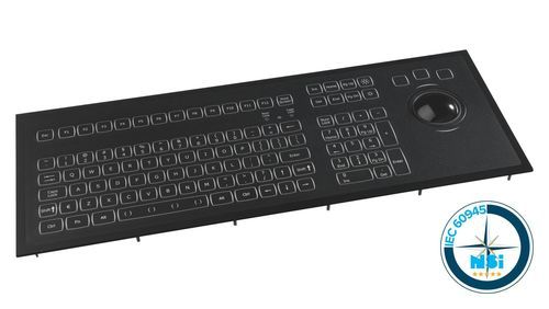Computertastatur für Yacht - KSML106 - NSI - für Schiffe / für Segelboote / 106 Tasten