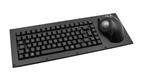Computertastatur für Marineanwendungen - KFTE87-MC1 - NSI - für Schiff / 87 Tasten / wasserdicht