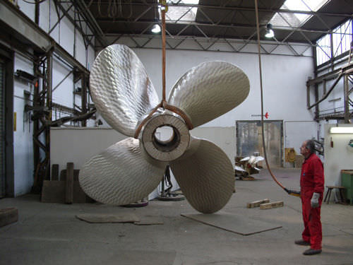 Schiffspropeller - FPP - Schaffran Propeller + Service - Fest / Shaft-Drive / 4-Flügel