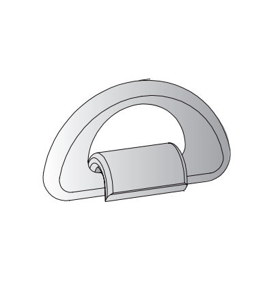 Ring zum Verzurren von Containern - DR-50 - SEC Bremen - D / Metall