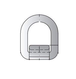 Ring zum Verzurren von Containern - DR-1/15 - SEC Bremen - D
