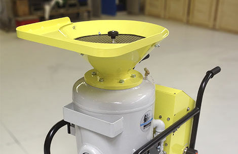 Sandstrahlmaschine für Werft - TQB 80 - Straaltechniek International - mobil