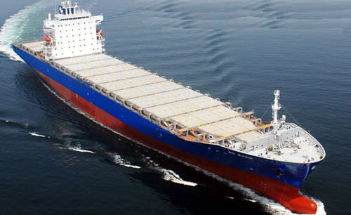 Containerschiff-Frachtschiff - K Shipbuilding
