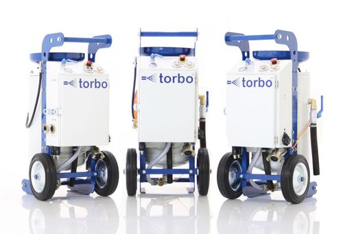 Sandstrahlmaschine für Werft - SoftLine S - torbo - mobil