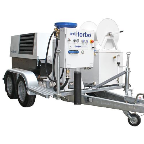 Sandstrahlmaschine für Werft - torboCar AC30 - torbo - mobil