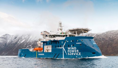 Offshore-Service-Schiff / Bohrinselversorgungsschiff (PSV) - WINDEA Leibniz - ULSTEIN