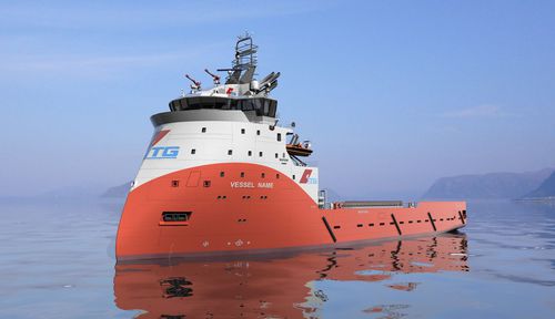 Offshore-Service-Schiff / Bohrinselversorgungsschiff (PSV) - Silk Road 2 - ULSTEIN