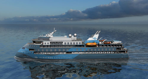 Kreuzfahrtschiff - Ocean Albatros - ULSTEIN