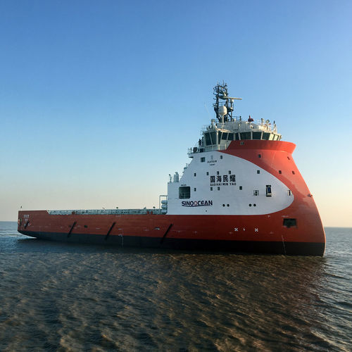 Offshore-Service-Schiff / Bohrinselversorgungsschiff (PSV) - Guo Hai Min Yao - ULSTEIN