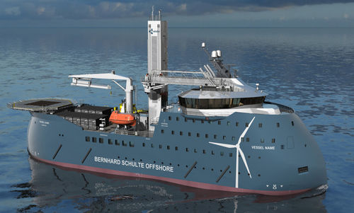 Offshore-Service-Schiff für Windpark - WINDEA Curie - ULSTEIN