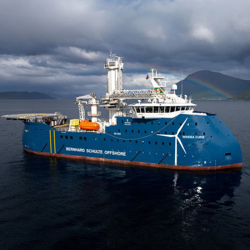 Offshore-Service-Schiff für Windpark - WINDEA Curie - ULSTEIN