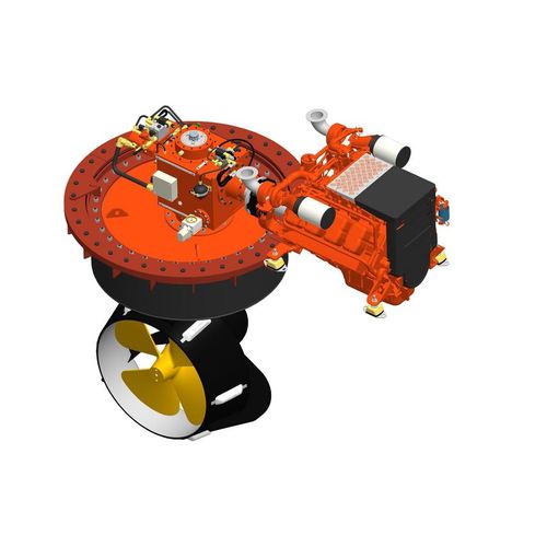 Antriebsstrahl-Strahlruder - Diesel-direct - VETH PROPULSION - für Schiffe / hydraulisch / Z-Antrieb
