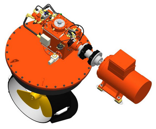 Antriebsstrahl-Strahlruder - Diesel/LNG Electric - VETH PROPULSION - für Schiffe / elektrisch / L-Drive