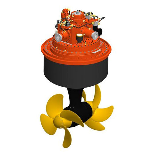 Antriebsstrahl-Strahlruder - Hybrid  - VETH PROPULSION - für Schiffe / dieselbetrieben / zwei gegenläufige Propeller