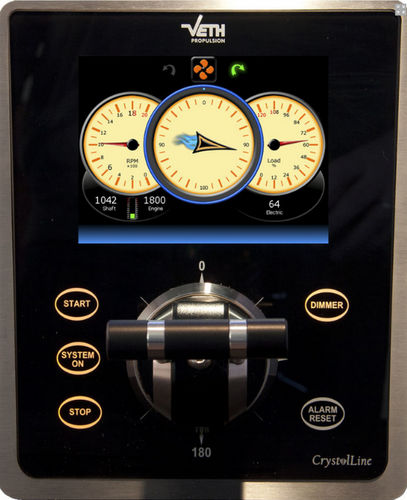 Überwachungs- und Bedientafel / für Schiffe - VETH PROPULSION - für Strahlruder