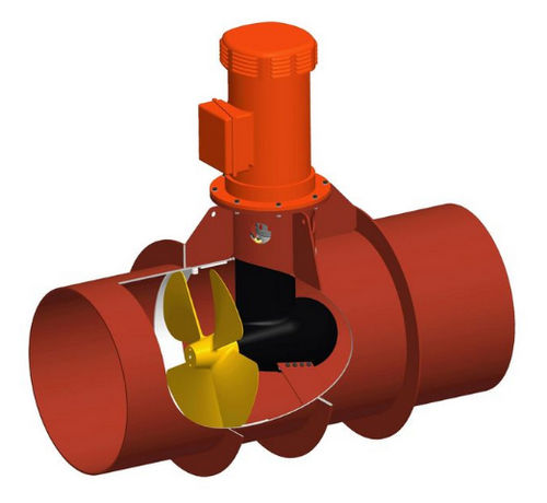 Bugstrahlruder - Veth - VETH PROPULSION - Tunnel / für Schiffe / elektrisch