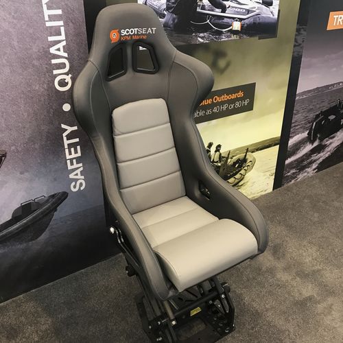 Schalensitz - S2H Bucket  - SCOT SEAT KPM MARINE - für Boot / mit Armlehnen / mit Federung