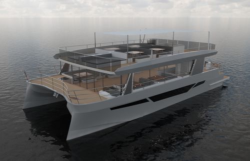 Passagierboot Berufsschiff - Power Passenger  - Flash Catamarans - Katamaran / Innenborder