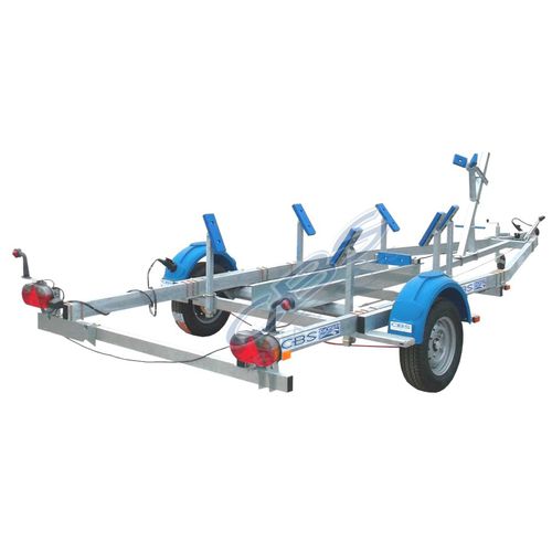 Straßenanhänger - V1070F - sarl CBS Remorques - für Segelboote / einachsig