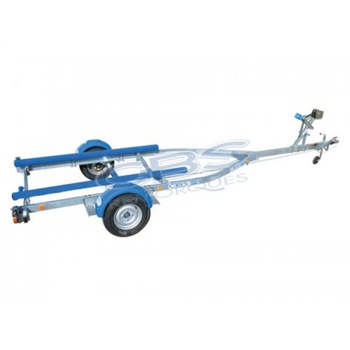 Straßenanhänger - B1070F - sarl CBS Remorques - für Boot / einachsig
