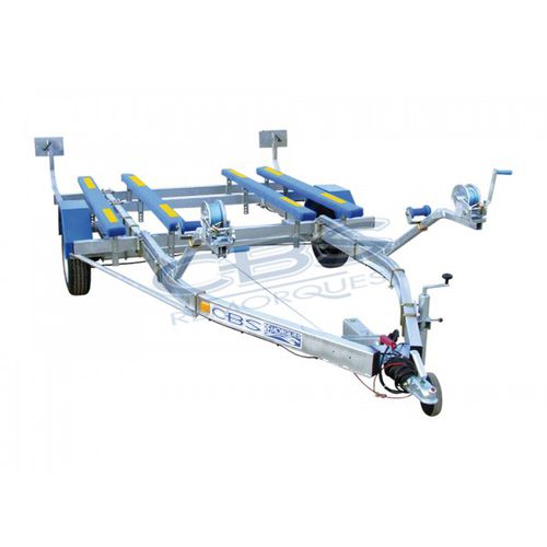 Straßenanhänger - M0950F - sarl CBS Remorques - für das Zuwasserlassen / Jet-Ski / einachsig