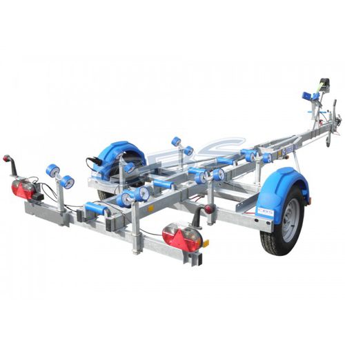 Straßenanhänger - T10-2M - sarl CBS Remorques - für Boot / Rollen