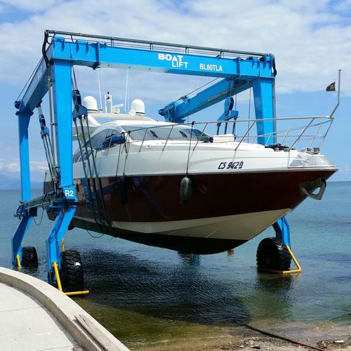 Ferngesteuerter Travellift - BL80TL CROC - BOAT LIFT - für Schwerlasten / Vierradantrieb / amphibisch