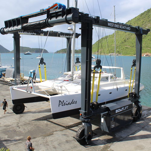 Ferngesteuerter Travellift - BL40TLA-90°RC - BOAT LIFT - Vierradantrieb / mit Allradlenkung / für Schwerlasten