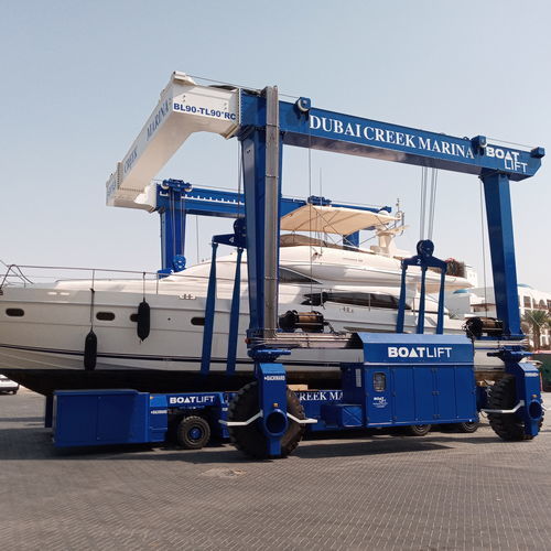 Ferngesteuerter Travellift - BL90TL-90°RC - BOAT LIFT - mit Allradlenkung / für Schwerlasten / für Hubanwendungen
