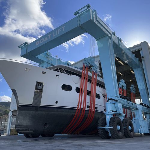 Ferngesteuerter Travellift - BL720 TL-90°DSC - BOAT LIFT - mit Allradlenkung / für Hubanwendungen