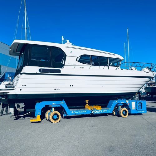 Anhänger für Materialumschlag - BL25MEA-90°DSC - BOAT LIFT - für Boot / mit Eigenantrieb / elektrisch