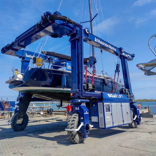 Ferngesteuerter Travellift - BL40TL-90°RC - BOAT LIFT - mit Allradlenkung / für Schwerlasten / für Hubanwendungen