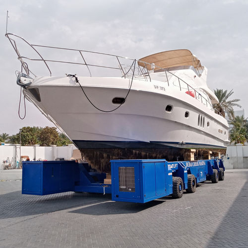 Anhänger für Materialumschlag - BL85M-90°DSC - BOAT LIFT - für Boot / Tandem / hydraulisch