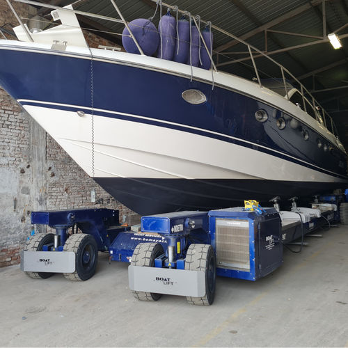 Anhänger für Materialumschlag - BL60MA-90° - BOAT LIFT - für Werft / mit Eigenantrieb / ferngesteuert