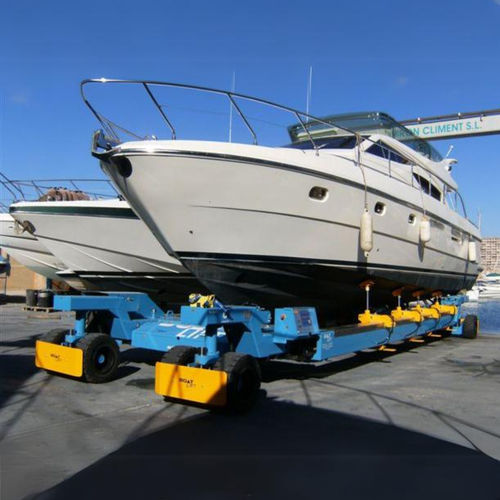 Anhänger für Materialumschlag - BL40M-90° - BOAT LIFT - für Werft / Tandem / hydraulisch