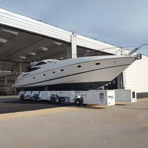Anhänger für Materialumschlag - BL100MES - BOAT LIFT - für das Zuwasserlassen / für Boot / für Werft