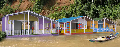 Schwimmendes Haus - FDN Group