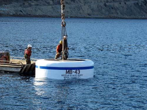 Boje für Ankerplätze - MB - Marine Fenders International - für Hafenterminals / Urethan