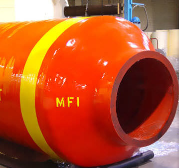 Schwimmkörper für Pipeline - Marine Fenders International