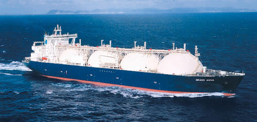 Flüssigerdgastanker-Frachtschiff - GRAND ANIVA - MITSUBISHI HEAVY INDUSTRIES - Ship & Ocean