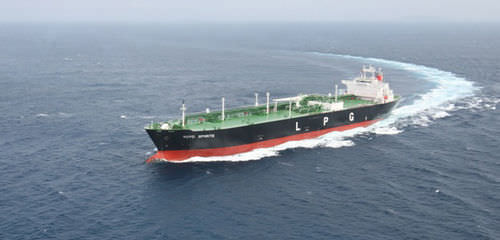 Flüssiggastanker-Frachtschiff - YUYO SPIRITS - MITSUBISHI HEAVY INDUSTRIES - Ship & Ocean