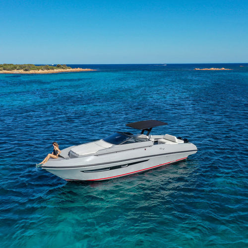 Außenborder-Walkaround - DAYTONA 34 - RIO YACHTS - zweimotorig / mit Mittelkonsole / Open
