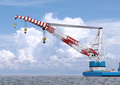 Kran für Knanschiff - Huisman - Deck / Spitzenausleger / elektrisch