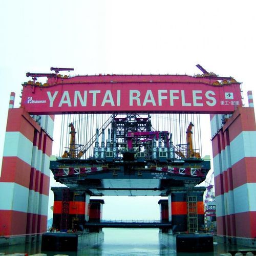 Kran für Werft - Huisman - Portal