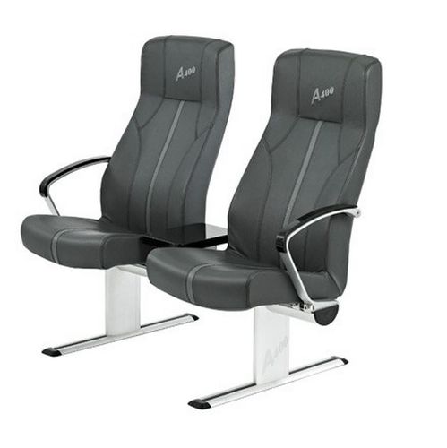 Sitz für Passagierschiffe - A400 - Arctic Marine Furniture as - mit Armlehnen / hohe Rückenlehne / 2 Plätze