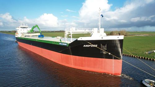 Frachtschiff für Stückgut - Aasfoss - Royal Bodewes - hybrid
